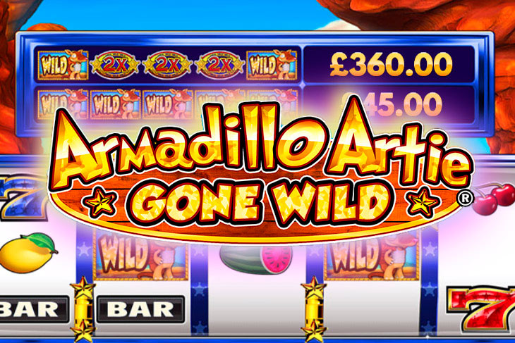 Armadillo Artie Gone Wild - DWG slot at Lanista Casino Casino