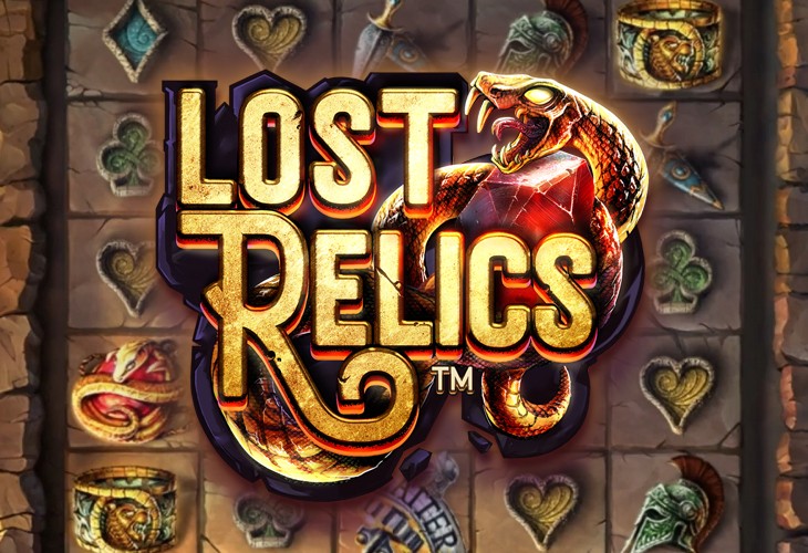 Lost Relics - NetEnt slot at Lanista Casino Casino