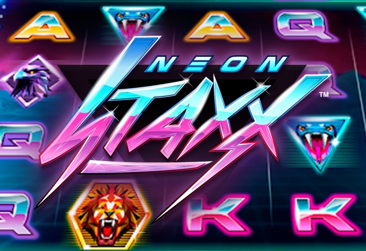 Neon Staxx - NetEnt slot at Lanista Casino Casino