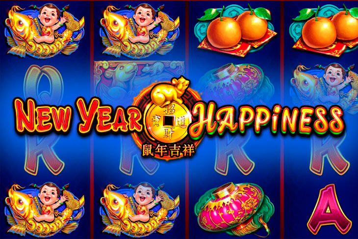 New Year Happiness - Ruby Play slot at Lanista Casino Casino