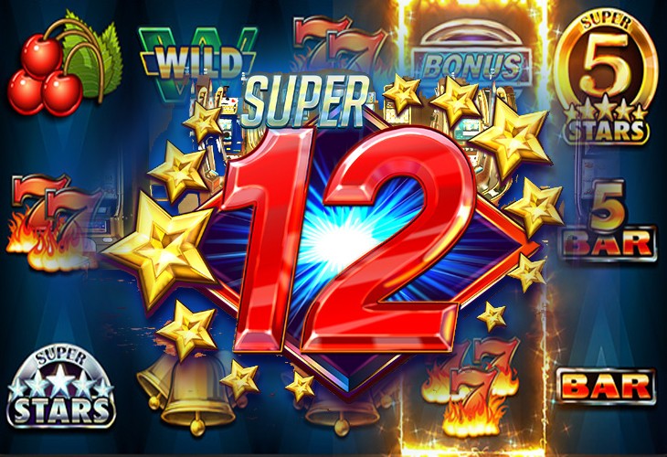 Super 12 Stars - Red Rake slot at Lanista Casino Casino