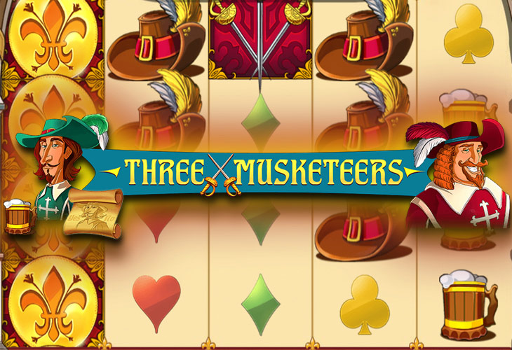 Three Musketeers - Red Tiger Gaming slot at Lanista Casino Casino